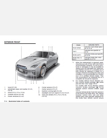 nissan gt-r 2023 owners manual
